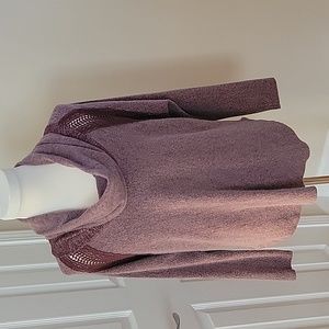 The Cove Burgundy long sleeve  sweater,  Size M,  cowl neck